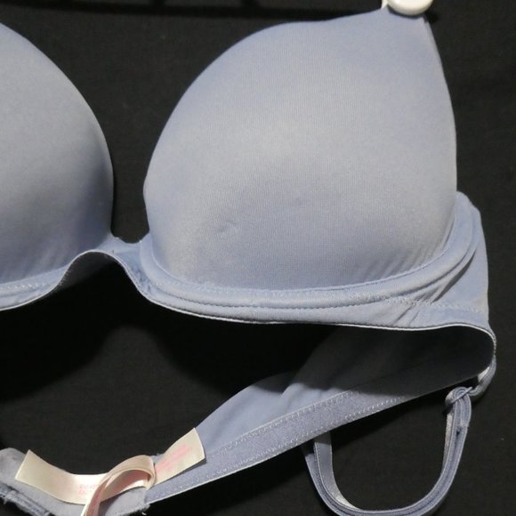 PINK By VICTORIA'S SECRET | 36C | light blue padded bra | wired | light blue - Picture 4 of 9